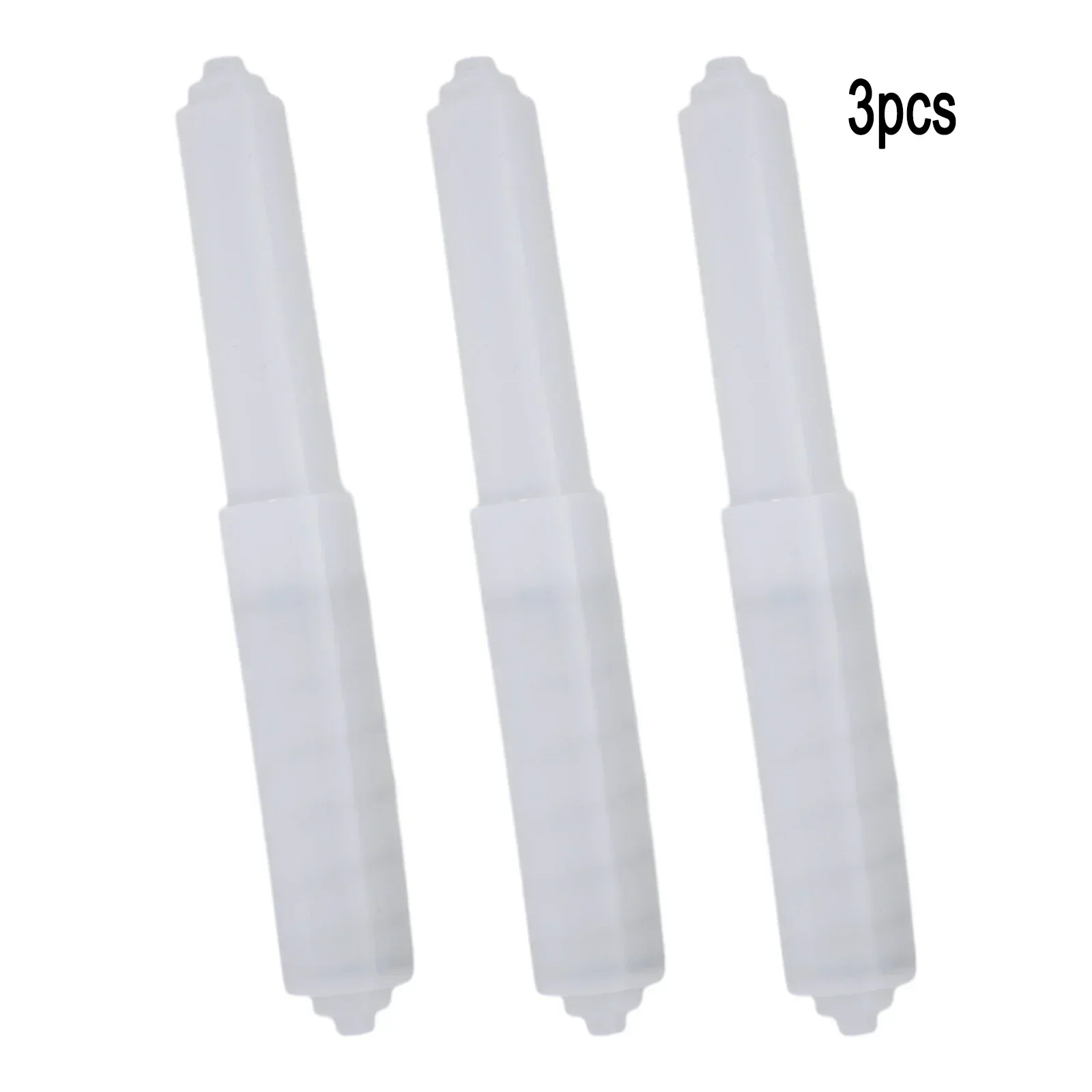 Toilet Roll Spindle Toilet Paper Holder 1/3Pcs Bathroom Replacement Roller Insert Plastic Spring Loaded Spindle