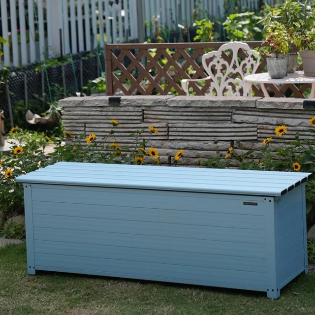 Xl Waterproof Storage Box Storage Cabinet Outdoor Balcony Garden Tools  Sundries Box - AliExpress