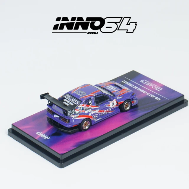 Inno64 1/64 TEC-ART'S AE86 N2 ミニカー