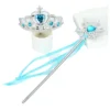 Princess Snowflake Diamond Stick Crown Set Magic Stick Queen Romance Princess Elsa Fairy Stick Children's Performance Props 5