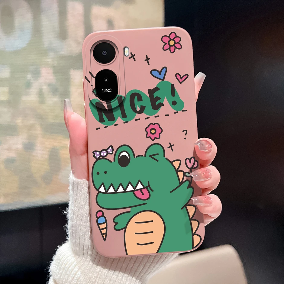 Cartoon Avocado Panda Antifouling Protective Phone Case Cover