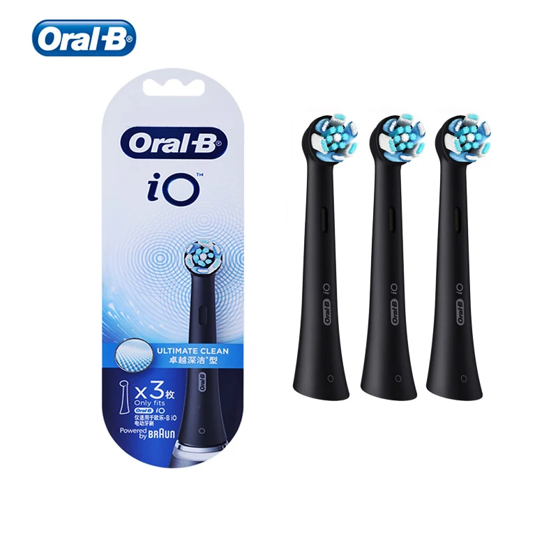 Oral-B Io Ultimate Clean Sostituzione Testine Per Spazzolino Elettrico Ricarica Testine Per Spazzolino Da Denti Pulite Delicate Per Oralb Io7 Io8 Io9