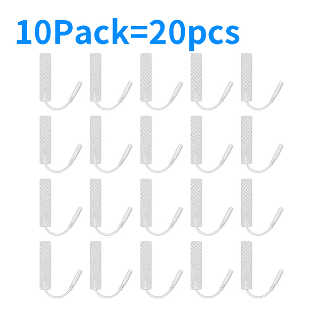 Electrode Pads Muscle Stimulator for Physiotherapy TENS Unit EMS Pulse Massager Microcurrent Electric Masajeador for Body