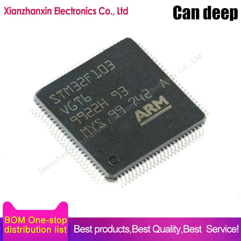 

1pcs/lot STM32F103VGT6 STM32F103 103VGT6 LQFP-100 New original micro controller