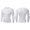2 Pack Men's Compression Shirts Gym Long Sleeve Running Workout Tops Base Layer Quick Dry Sports Athletic Workout T-Shirt 6