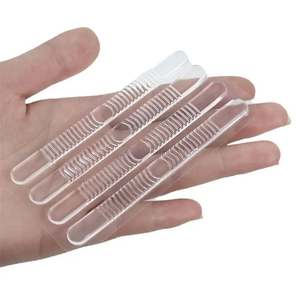 Silicone Shoe Back Heel Inserts New Clear Shoelace Sticker Foot Heels Protect Cushion Cushion Liner Grips Adult