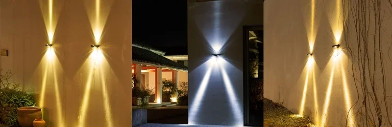 LED Solar Licht Outdoor Garten quadratische Wand lampe Sonnenlicht Sensor IP65 wasserdicht Innenhof Hof Balkon Zaun Dekoration Lampen – Detail 22