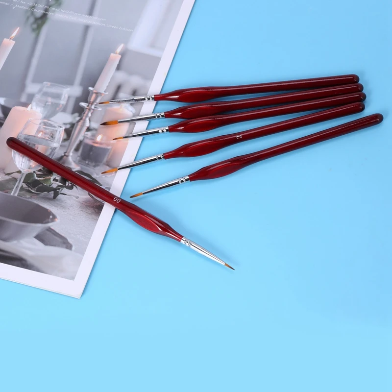 18-Piece Fine Paintbrushes - Detail Paint Brush Set - For Acrylic, Watercolor, Oil