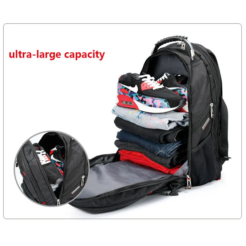 Sac à Dos Ordinateur Portable 17.3 Pouces Homme Imperméable avec USB  Charging Port Sac a Dos PC Portable Grande Capacité 17 Pouce - Sacs à dos  pour ordinateur portable - Achat & prix