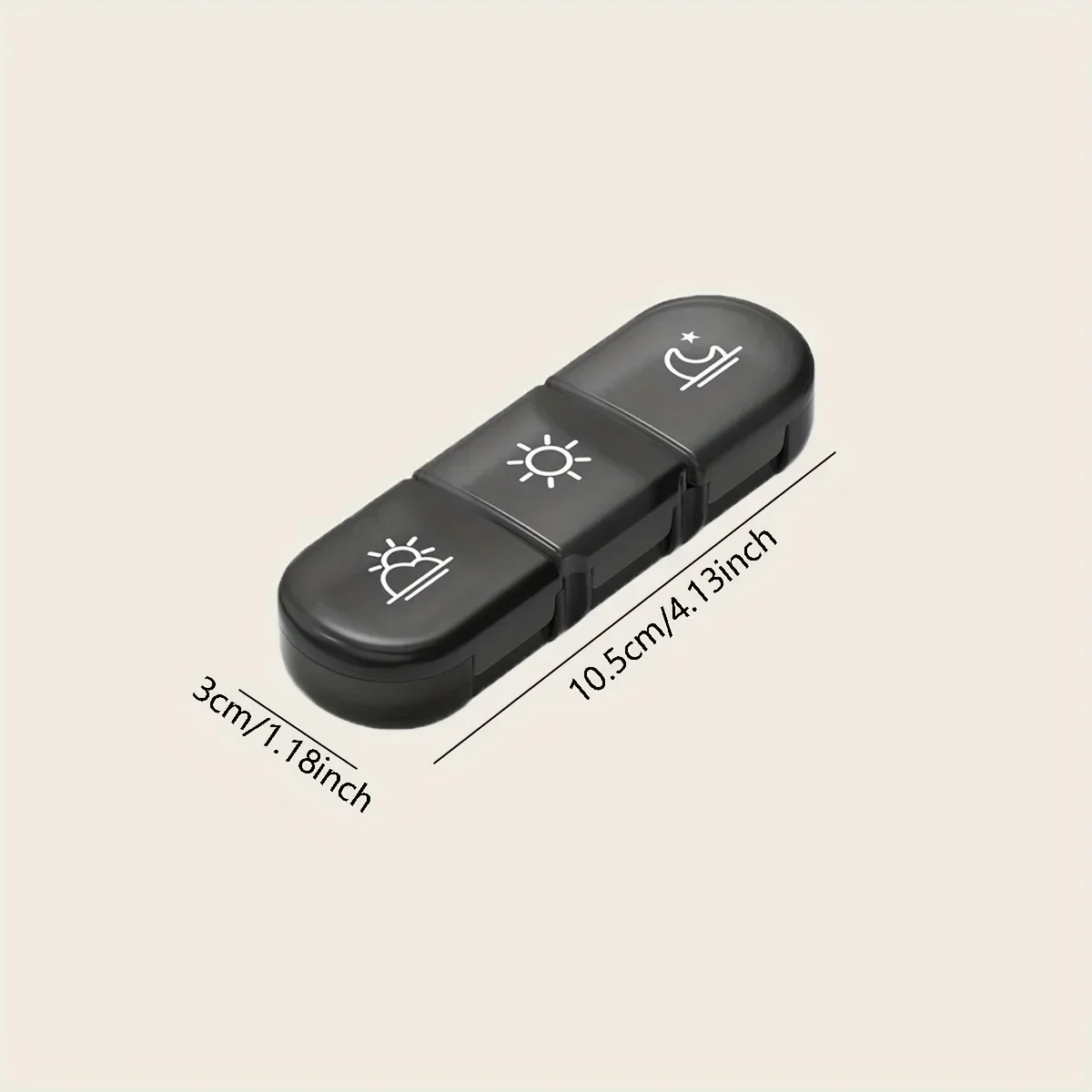 1PC Weekly Pill Box 21 Compartments Large Capacity