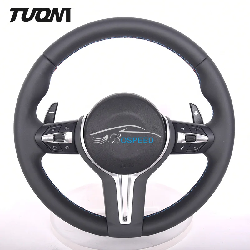 

Full Leather Steering Wheel For Bmw E46 M3 E38 E39 E83 E60 E70 E71 E72 E53 E89 E92 E93 E81 E87 E84 E82 X1 X2 X3 X4 X5 X6 Carbon