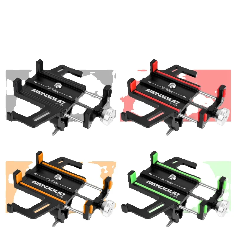 Ηλεκτρική θήκη τηλεφώνου πλοήγησης ποδηλάτου από κράμα αλουμινίου, ανθεκτικό στους κραδασμούς, εξοπλισμός ιππασίας_voghion.com