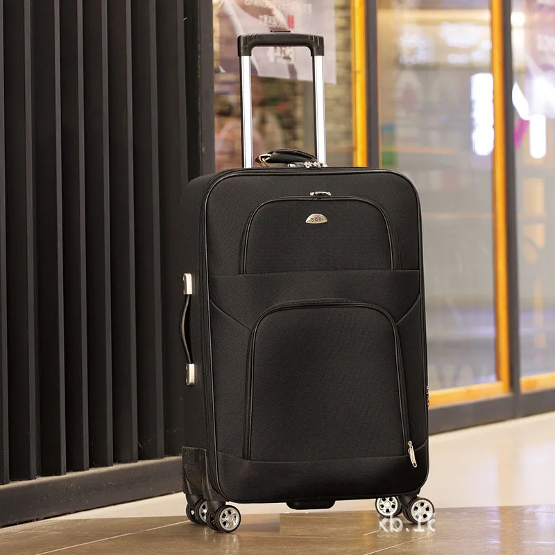 20&quot22&quot24&quot26&quot28&quot30 Inch Travel Soft Fabric Big Suitcase On Wheels Trolley Rolling Luggage Bag Boarding Case Valise Free Shipping |