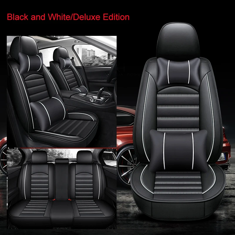 Black White 5 Seat