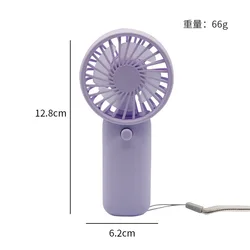 Compact Portable Pocket Fan - Lightweight Handheld Mini Air Cooler (YELLOW)