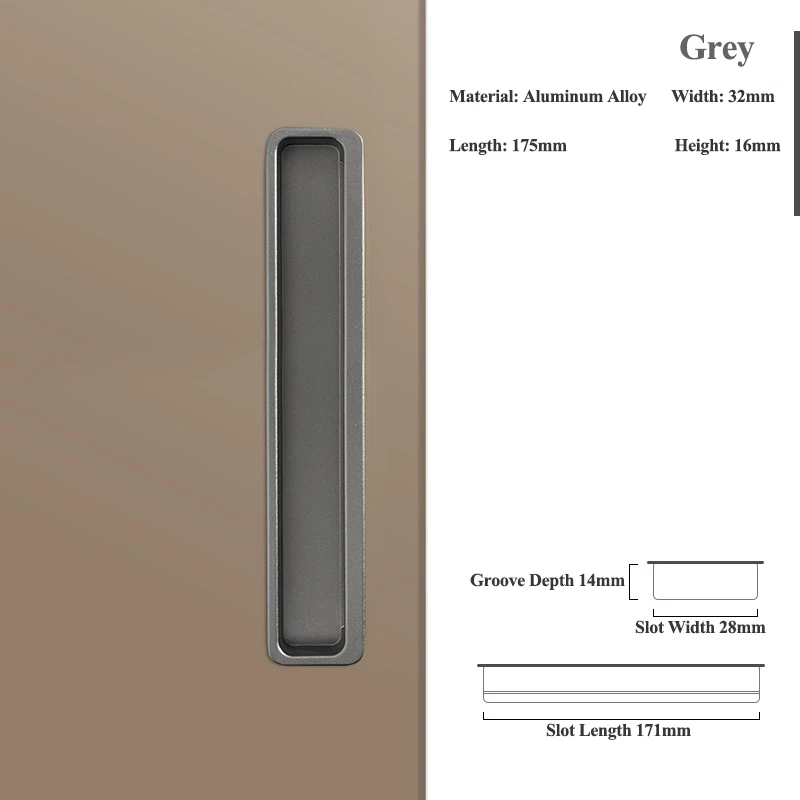 7502 Grey 160mm