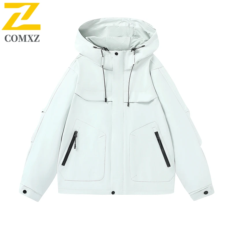 EiAO Windbreaker Premium Couple's Waterproof Lightweight Outdoor Jacket for Hiking Camping Fishing Luxury Abrasio-Resistant Wear