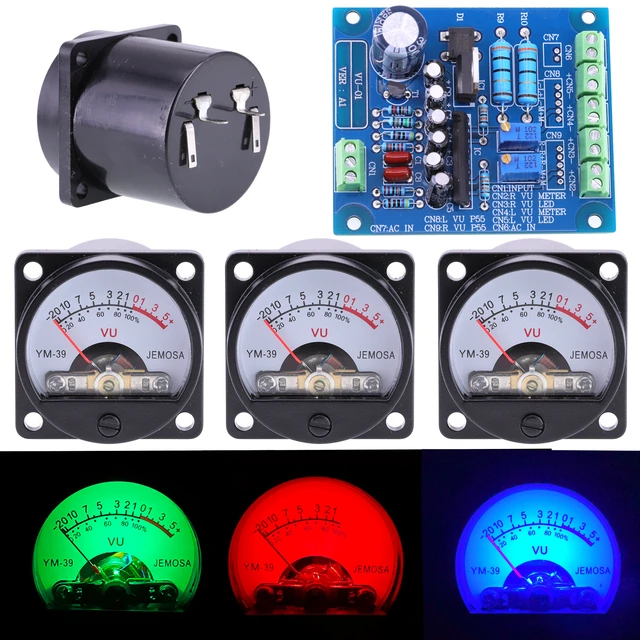 Audio Attenuation|500vu Audio Meter With Driver Board - 35mm Vu Sound  Pressure Meter For Home Theater