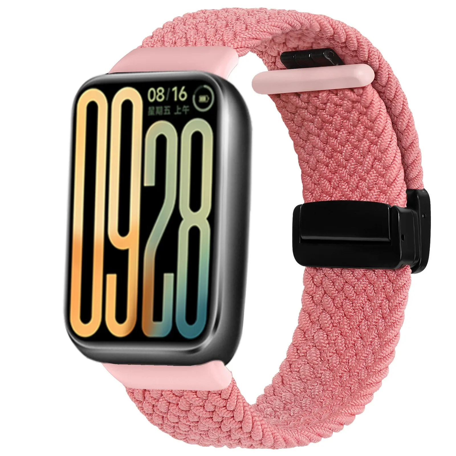 Nylon Braided Magnetic Buckle Breathable Wristband Bracelet