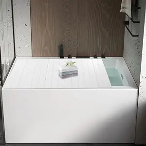 BYMAOCAR Faltbare Badewannenabdeckung, Wasserdichte Staubdichte PVC-Isolierplatte (75*170cm) für Badezimmer und Spa – Detail 2