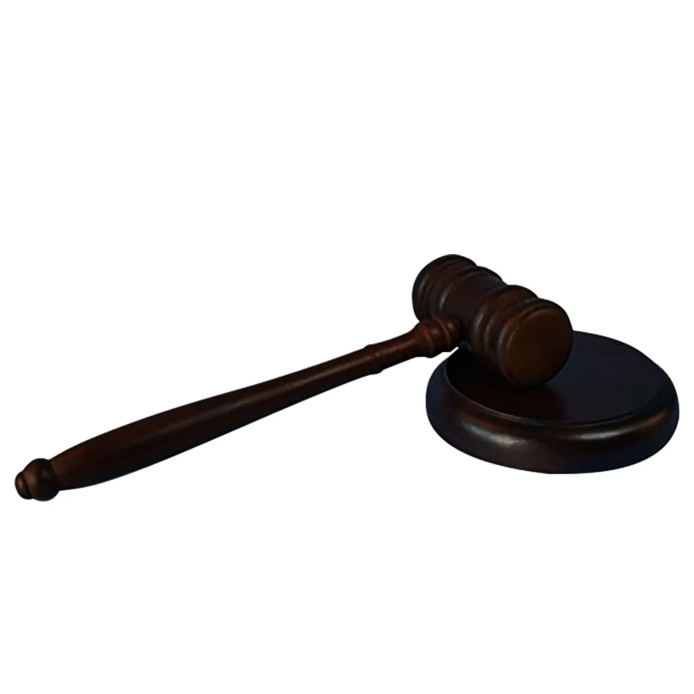 1 Pcs Attorney Decorative Hammer Judge Hammer Wooden Multitool Small Hammer Birthday Gift Christmas Toy Base 5