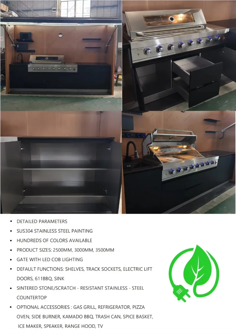 Outdoor BBQ Kitchen Pod 6