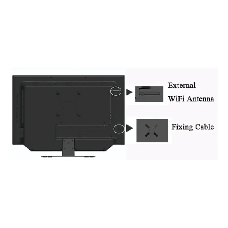 تلفزيون RV ذكي 12 فولت تيار مستمر - تلفزيون Androi...