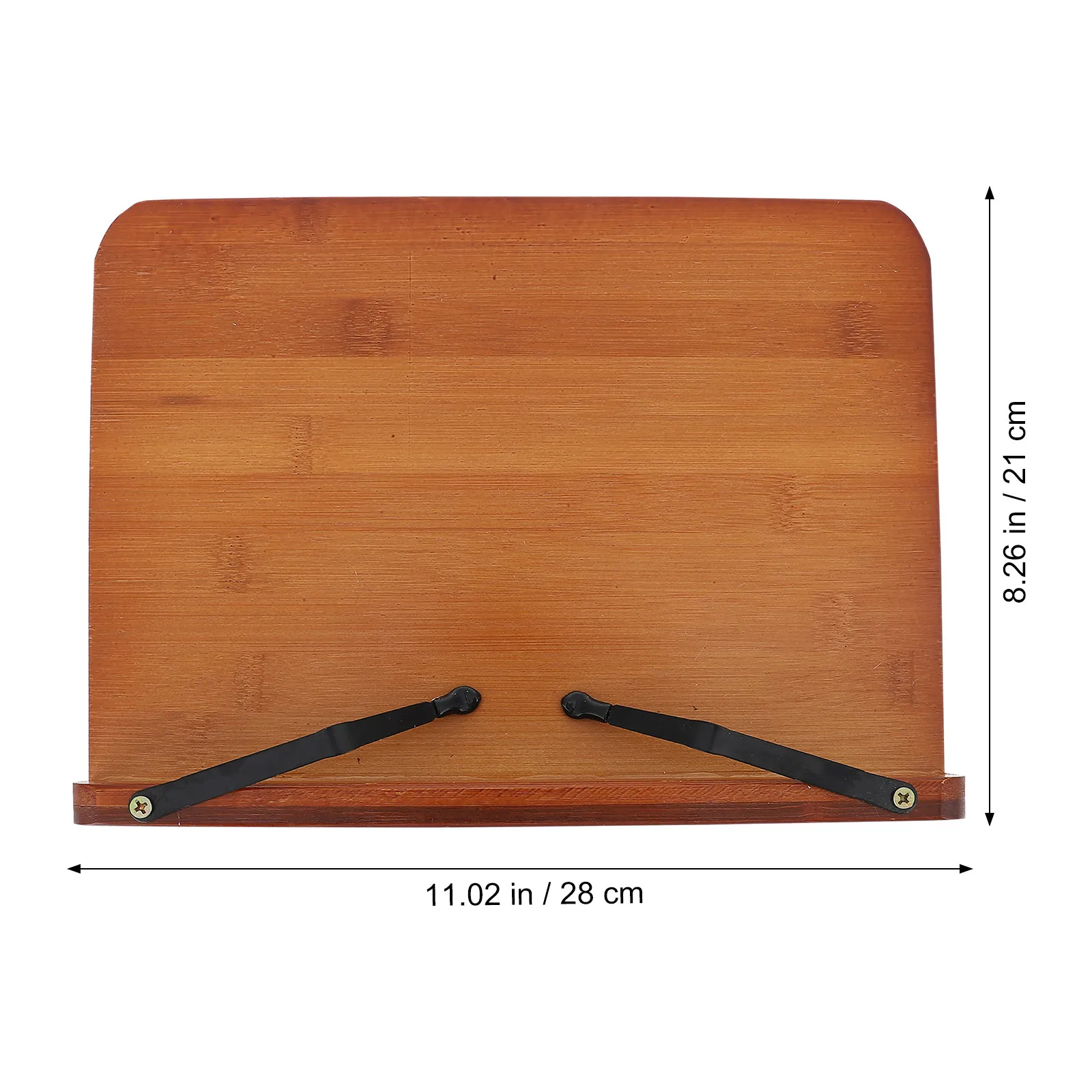 1Pcs 튼튼한 대나무 데스크탑 책장 독서 스탠드 노트북 스탠드 책 받침대 학생용 어린이 홈 오피스 교실 단순