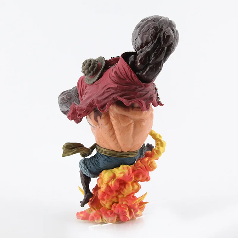 Figurine One Piece - Monkey D Luffy Gear 4 Kong Gun Crimson Color V