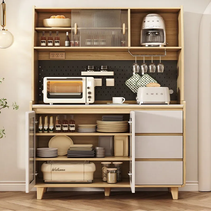 Side Board Cabinet Sideboard Kitchen Storage & Organization Multifunction Home Full et De Cuisine Vintage Mobile Furniture