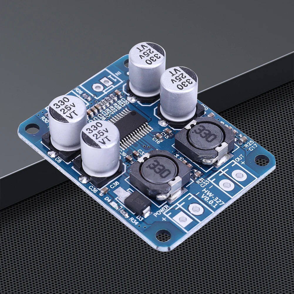 Mono Channel Mini Power Amplify Circuit TPA3118 PBTL Digital Audio Amplifier Board 1x60W DC8-24V for 4-8 Ohms Speaker