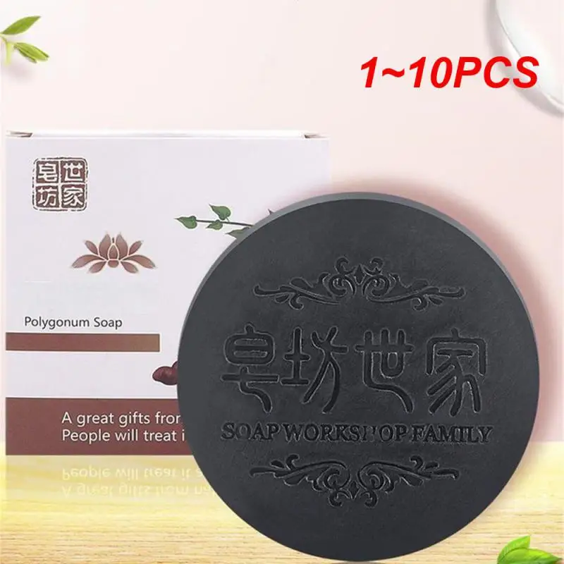 

1~10PCS Hair Nourishing Shampoo Soap Natural Hair Darkening Shampoo Bar Soap Natural Organic Hair Cleansing Handmade Soap Hair