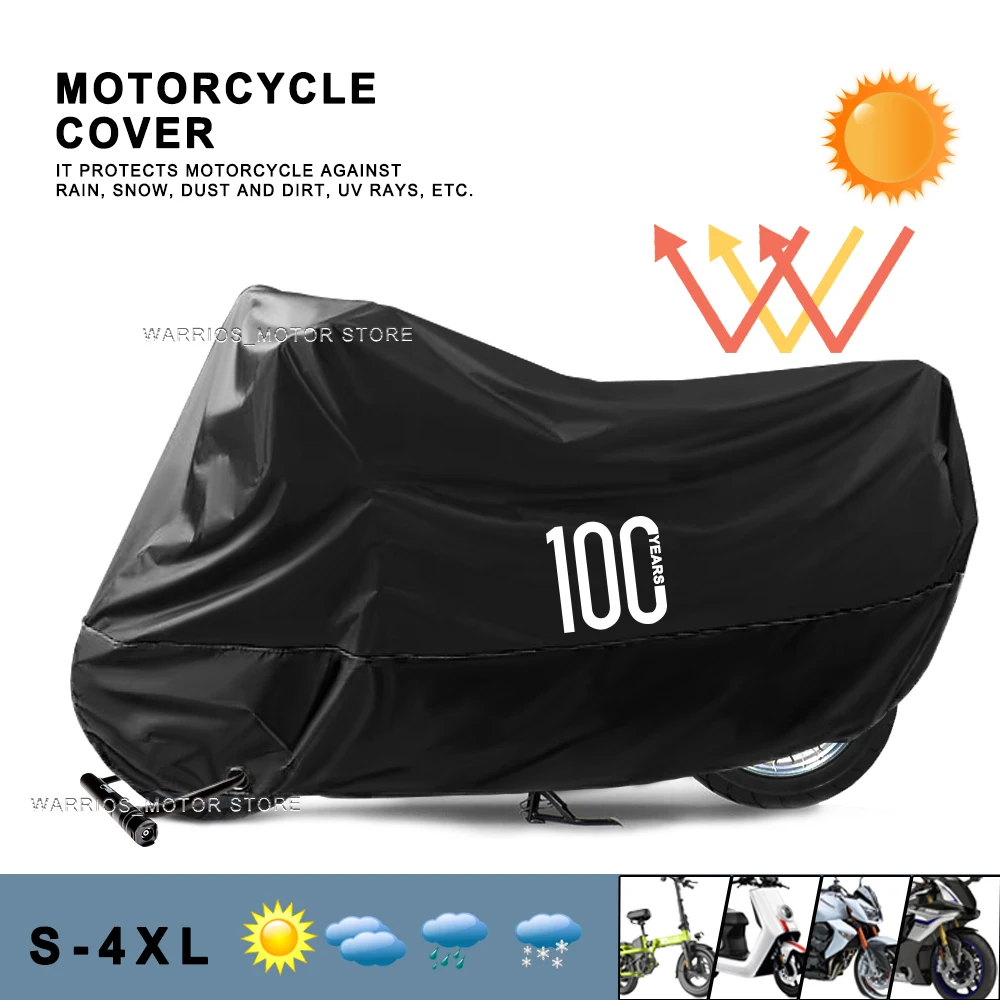 오토바이 커버, 야외 비 방진 UV 보호대 커버, BMW R18 1800CC 100 번째