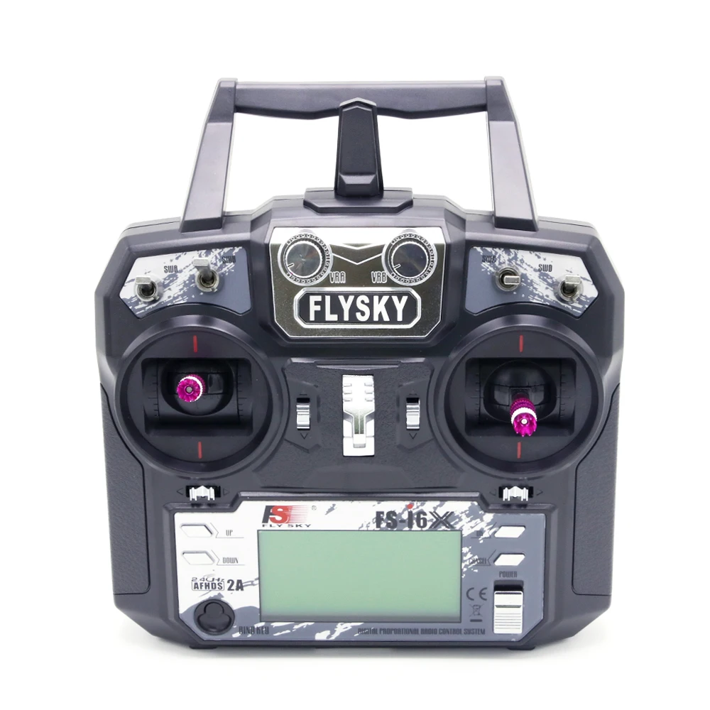 Transmissor RC Flysky i6X 2,4 GHz 6CH AFHDS 2A com Receptor