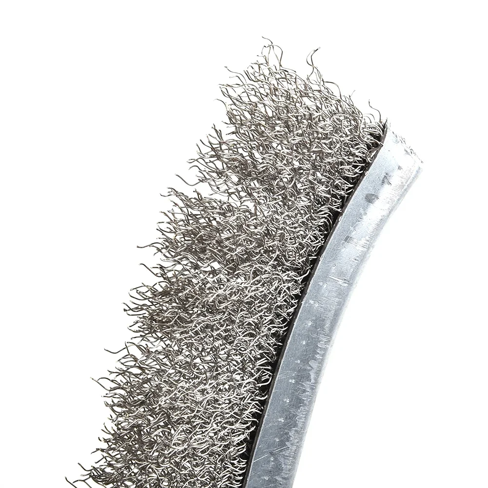 Stainless Steel Wire Brush For Cleaning Metal Rust Removal Welding Seam Prep Heavy Duty Spid Wire Hand Brush Steel Bristles Rust