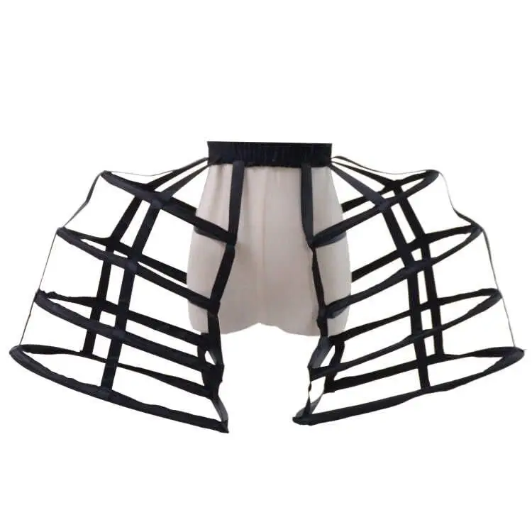 Baroque Pannier Petticoat Victorian Bustle Cage Hoop Skirt Underskirt Crinoline Cosplay Vintage