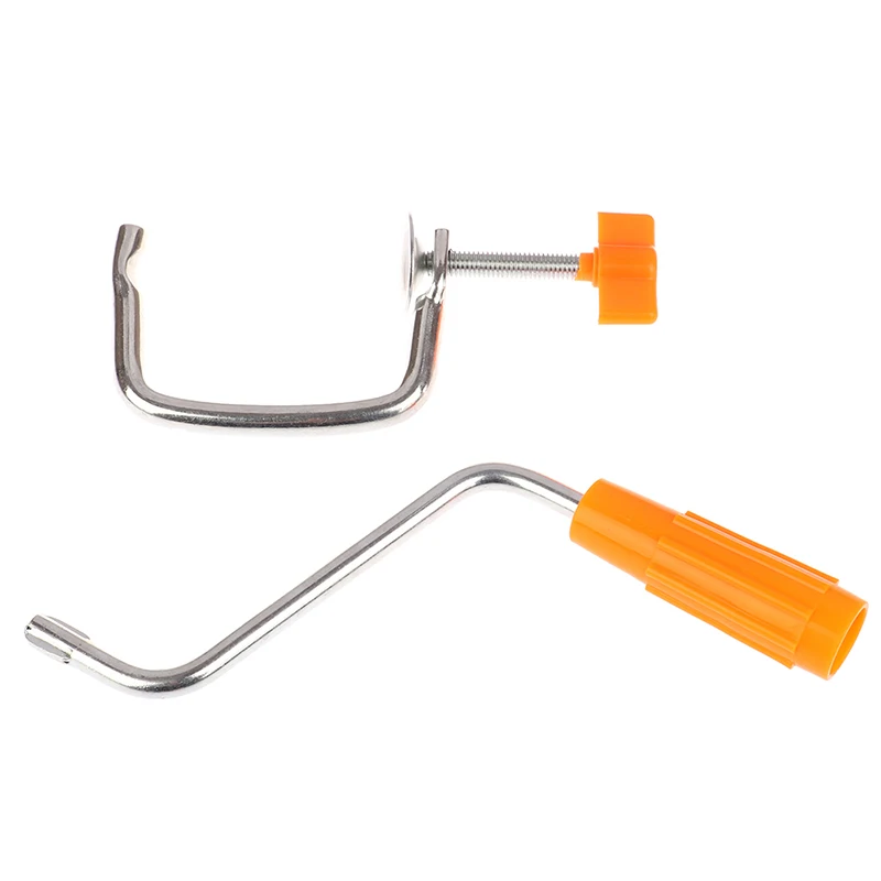 Pasta Machine Holder Metal Tool Parts Handle Durable Pasta Machine Holder Replacement for Home Fixing Noodle Maker Clip Kitchen