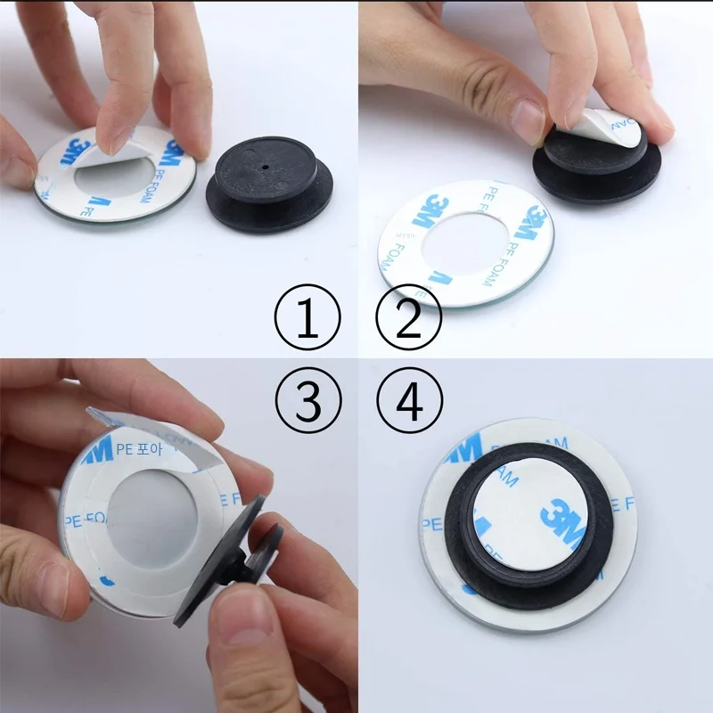 360 도 자동차 사각 지대 거울 조정 가능한 2 면 광각 외부 자동차 볼록 후면보기 거울 주차 거울 2 개