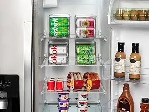 organizer fridge pantry can organizer kitchen storage soda dispenser for fridge fridge organizer 