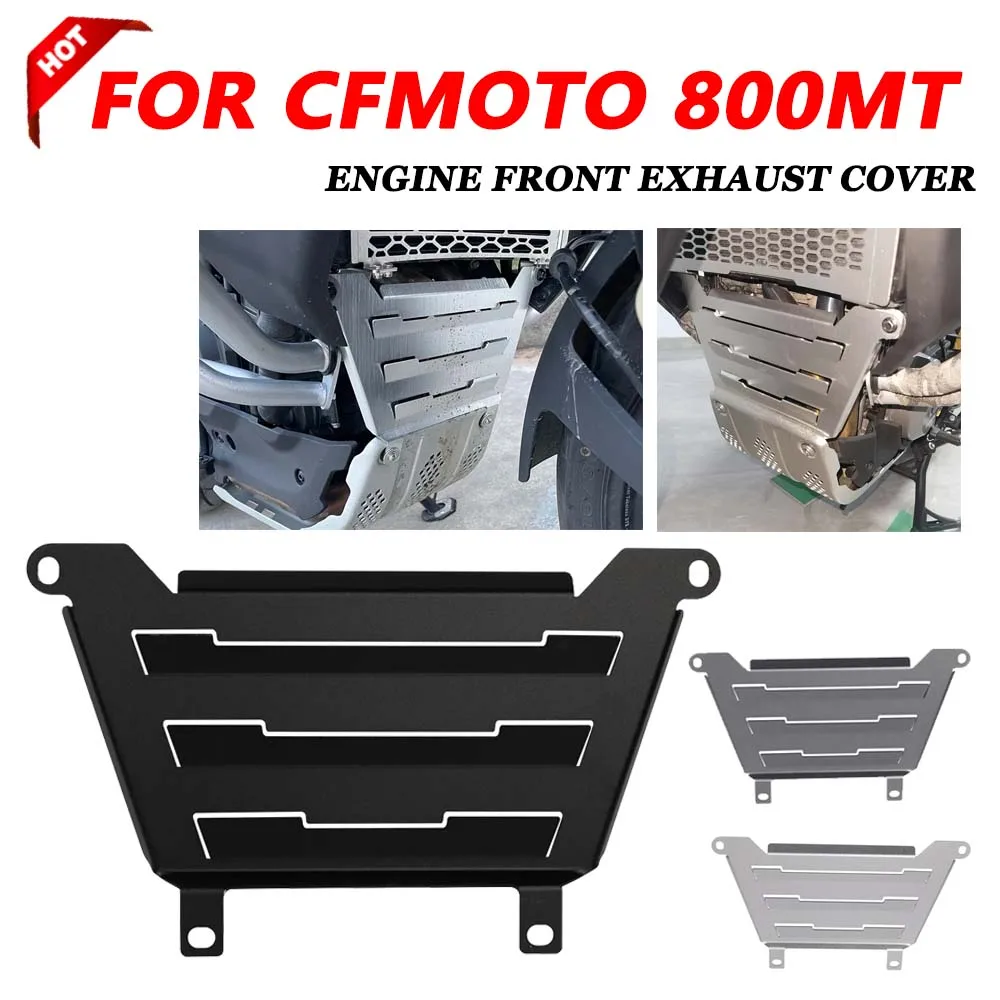 

Motorcycle Engine Front Exhaust Cover Protector Crap Flap Radiator Guard Protection for CFMOTO CF MOTO 800MT MT800 MT 800 MT