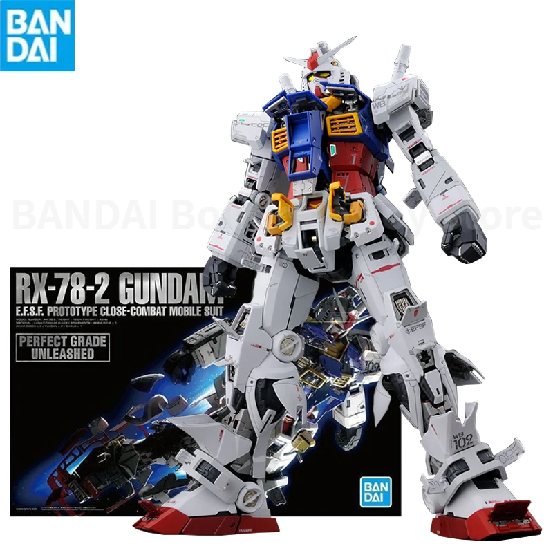 Bandai Gunpla Pg Unleashed 1/60 Gundam Rx-78-2 Pgu 2.0 Assembly 