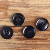10pcs Blue Mens Classic Suit Buttons For Clothing Matte Wide Rim Round Sewing Accessories Curved Rim Womens Coat Sweater Knit 2