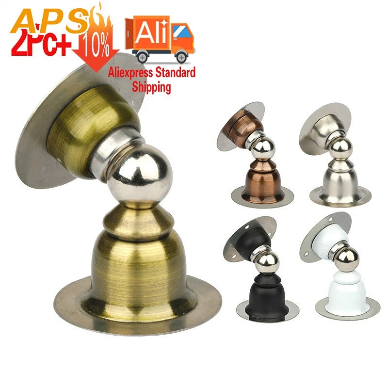 Stainless Steel Door Stopper Sticker Fantom Hidden Door Stop