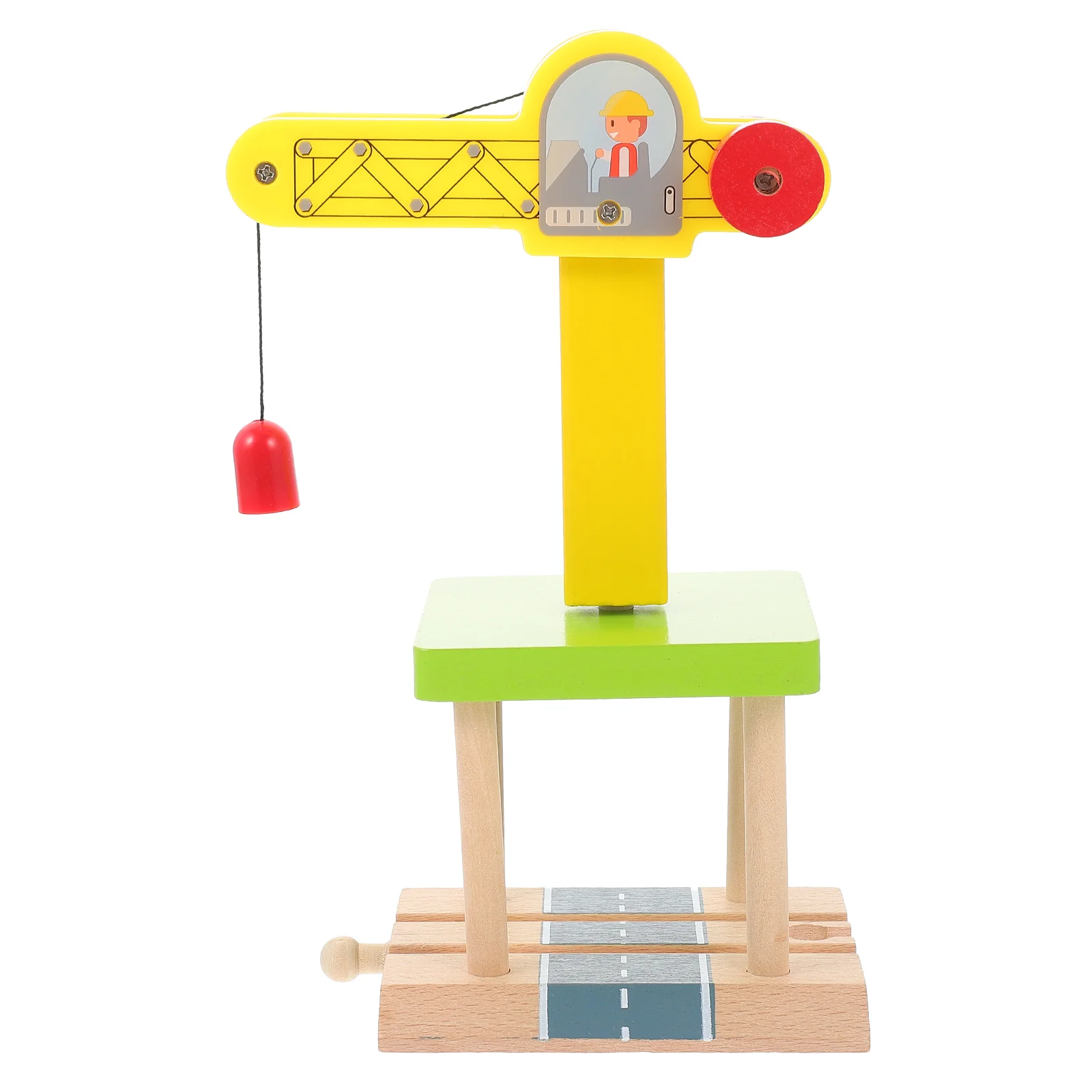 

Детские игрушки, рельсовая подвеска, Детский развивающий деревянный журавль, игрушка, имитация магнита