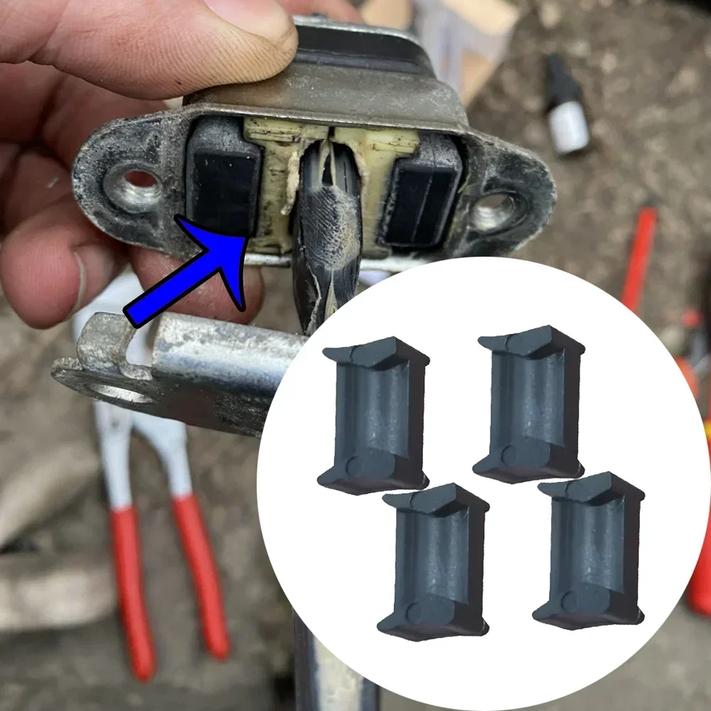4X Car Door Check Strap Limiter Repair Kit Stopper Clip Plastics Durable For Toyota Corolla E160 E180 E210 2012 2013 2014 door hinge repair kit