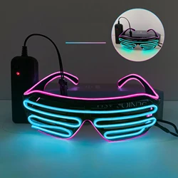 Dual Color LED Luminous Atmosphere Glasses (Pink and ice blue)
