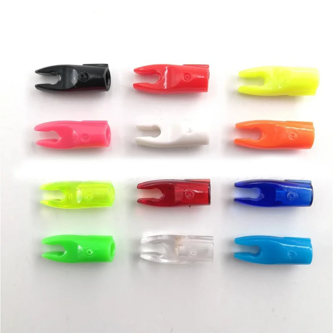 

50pcs ID4.2mm ID6.2mm Arrow Pin Nock for Carbon Arrows Shaft for Compound Traditional Recurve Bow Accessories Hunting Shooting