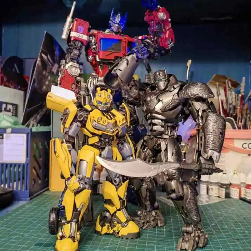 

В наличии Yolopark Трансформеры Rise Of The Beast 20 см Сборная модель Prime Optimus Primal Bumblebee Amk Series игрушка подарок для ребенка