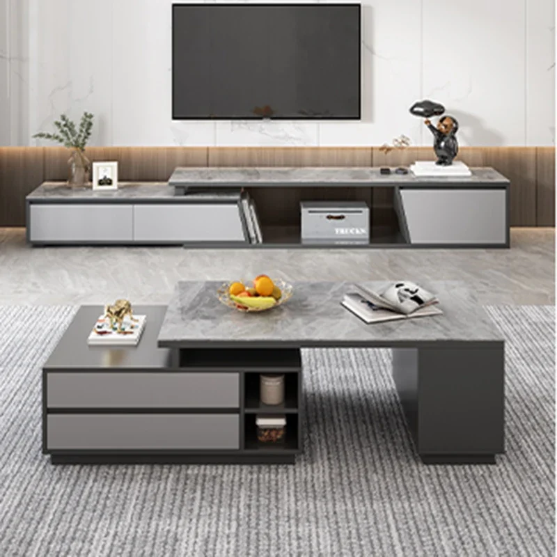 Display Entertainment Tv Stand Storage Glass Metal Dinning Office Tv Table Unità Universale Muebles Para Living Room Furniture