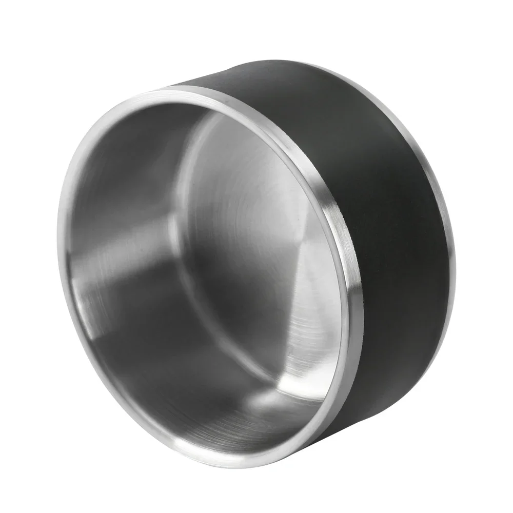 Stainless Steel Double Wall Dog Feeding Bowl Non Skid 3